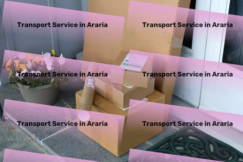 Luggage Courier in Araria, Bihar (BR) Efficient package services